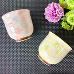 ペアセット　湯呑　麻の葉