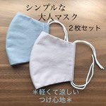 〔夏用〕薄手！ビジネスマスク＊レディース（内側ベージュ）
