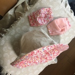 マスク2枚と帽子のセット