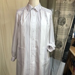 シャツロングTCストライプ