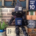 ソックモンキー☆ アーミー モンキーくん(ブラック)