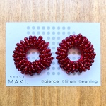 《再販》ビーズのループ.Large/American Cherry