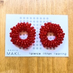 《再販》ビーズのループ.Large/苺