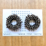 ビーズのループピアス.Large/ｸﾞﾛｯｼ-