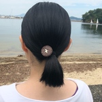 しいたけのヘアゴム