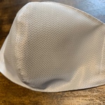 ★吸水速乾 接触冷感★ 立体マスク 大きめ 【グレー】 男性 女性用 手作り　夏マスク　ソアスターメッシュマスク 