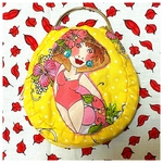 ロラライハリス リング付きポーチ