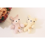 『オーダーさま専用』あみぐるみ♩まんまるおかおのくまさん♩