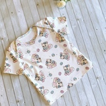 リス柄🐿ベビーtシャツ