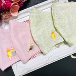 再再再販！2枚set 夏快適立体マスク　インコさん