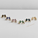 大人の6colorスワロフスキー×ピアス/イヤリング