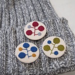 ＊まるの木＊ブローチＡ/Ｗ