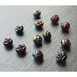秘密　チェコビーズ　5X6mm 12個