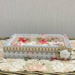 フタなしトレー型　グレー