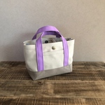 sale【送料込】帆布でほっこりミニトート no.163