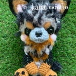 ＊toko様 オーダー品 ふわもこ あみぐるみ ワンちゃん(ブルーマールチワワ)＊