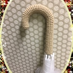 傘の持ち手カバー♪さらさら春夏用ベージュ