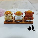 送料無料　ミニチュアフードの動物シュークリーム