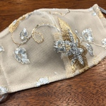 オシャレマスク レース刺繍マスク 夏用マスク  女性用