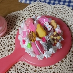 スイーツデコ ピンク(手鏡)❤️