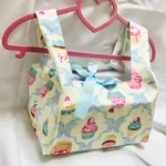 ハンドメイド スイーツデザイン エコバッグ お弁当用 コンビニ用