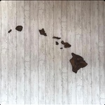 S様オーダー専用　立体ハワイ諸島