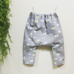 ［再々販］リボン*サルエルパンツ90[子供服]