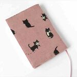 文庫本ブックカバー　子猫のお散歩