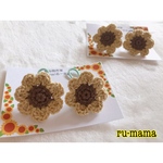 夏季限定🌻ミニひまわりのヘアゴム(2つで1セット)