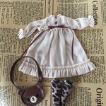 森ガール 風 Blythe Outfit ネオブライス アウトフィット お洋服 衣装  　くまさん ポシェット の おまけ付き 3点セット 