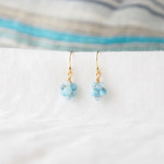 Pale Blue Particles（ラリマー×アクアマリン）-gold-