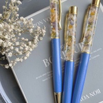再販 ✳︎ blue herbarium pen