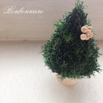 *再販*　妖精のおうち　（プリザーブドフラワー　フォレストグリーン）