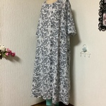 リネン　Aラインワンピース💕