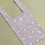 ちょっとしたお買い物に♪猫柄エコバッグ