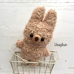 SALE￥1300→￥1000ぬいぐるみオーガニックうさぎくん