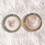 カフェ くま バンカーリング ♡ スマホリング ハンドメイド
