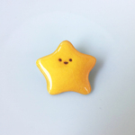 星まつり2020☆ツヤツヤ星くんブローチ(わくわく)