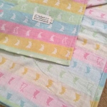 【SALE】【送料無料】fuwara ガーゼケット ガーゼタオル 薄手 出産祝い うさぎ
