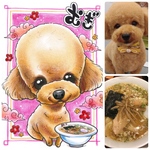 似顔絵オープン記念メニュー