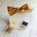 《ピアス》星屑cube×タイル（5）
