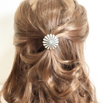 ♡再販×5♡デイジーコンチョのヘアゴム