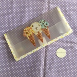 マスクケース(クリア/チョコミント)