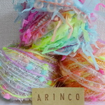 200★引き揃え糸お得セット☆20g×3個★手染め糸★引き揃え★オリジナル★ラッピング糸☆ぽんぽん☆ネオンカラー