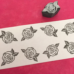 ミニ薔薇はんこ