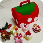 shimocco6様専用 フェルトいちごケーキBOX
