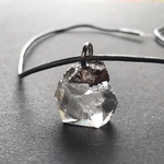 ハーキマーダイヤモンドペンダントネックレス