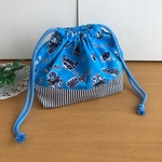 お弁当袋＊ロボット柄ブルー