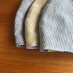 再販【大人用】ヒッコリー柄の夏マスク
