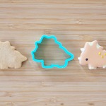 Tibiトリケラトプス（約4.4cm）恐竜のクッキー型・クッキーカッター　恐竜王国シリーズ　　